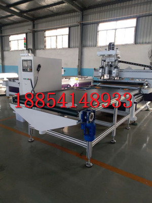 信陽羅山正負壓開料機.激光高速側孔機.全屋定制系統.石英石加工中心 信陽正負壓開料機圖片_高清圖_細節圖